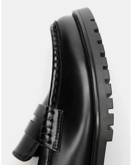 Pull&Bear White Chunky Sole Loafers for men