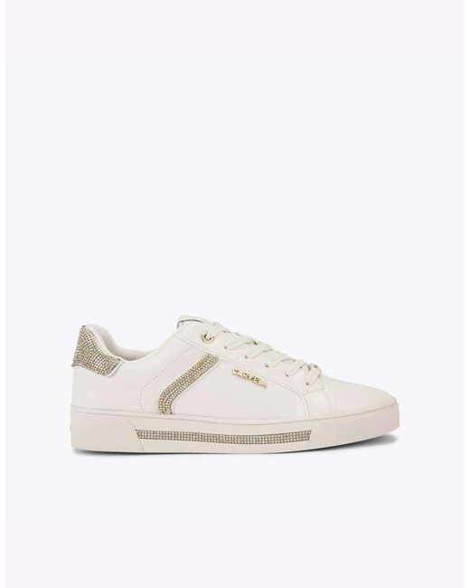 Carvela Kurt Geiger White Daze Jewel Trainers