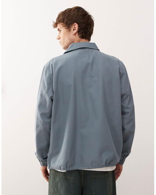 Vans – torrey – trainerjacke aus canvas in Blue für Herren