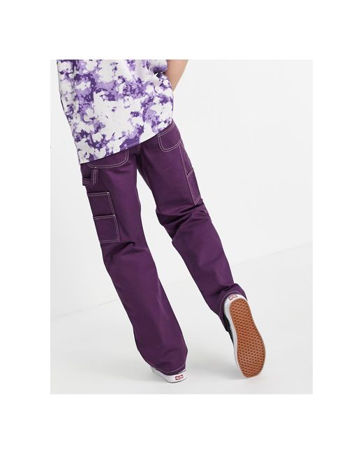Dickies Wolverton Trousers in Purple 