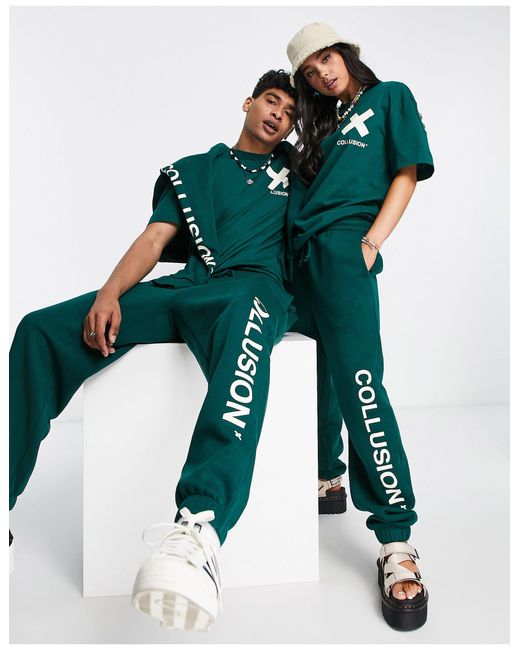 asos collusion joggers