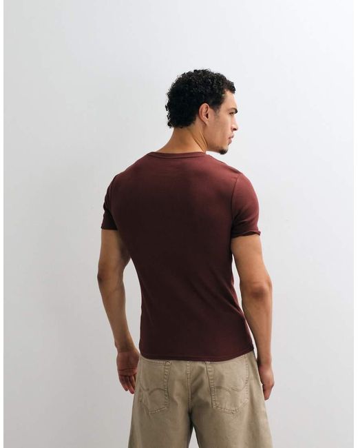ASOS Multicolor Essential Muscle Fit T-shirt for men