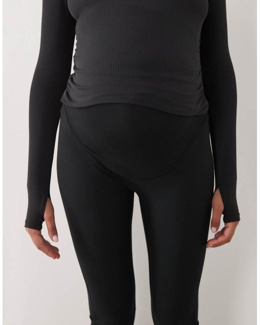 4505 Blue Maternity Icon High Waist Slim Kick Yoga leggings