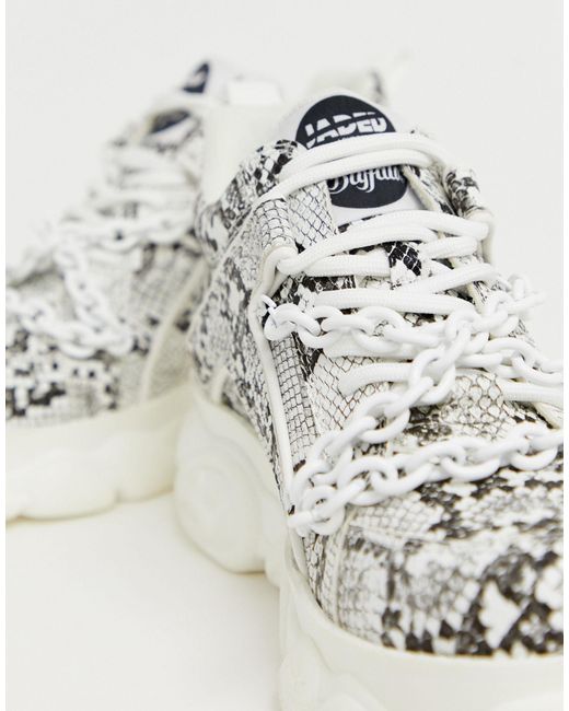 Chunky hotsell snake trainers