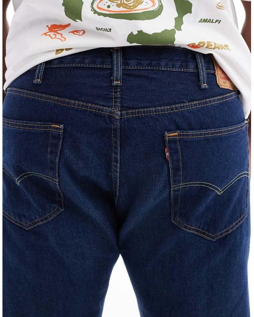 Vaqueros De Corte Recto Con 501 Original De Big & Tall-Azul Levi's de hombre de color Blue