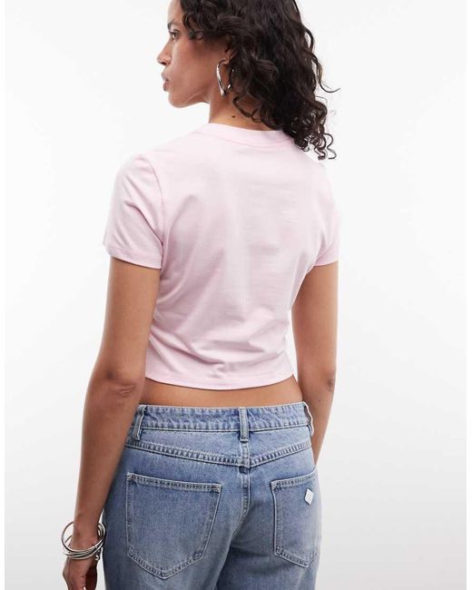 True Religion Pink Crystal Cowgirl Baby Tee