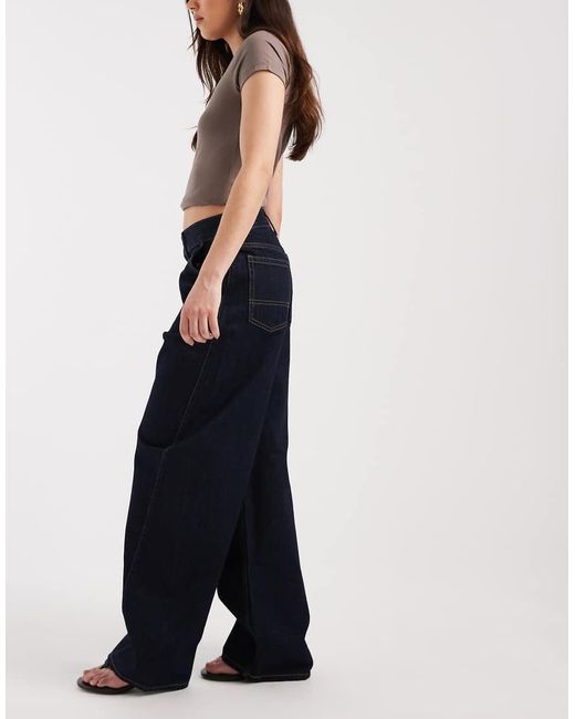 Gap Blue Wide Balloon Jeans