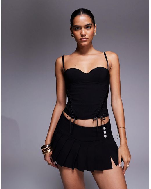I.AM.GIA Black I.am. gia – remini – ultramini-skort