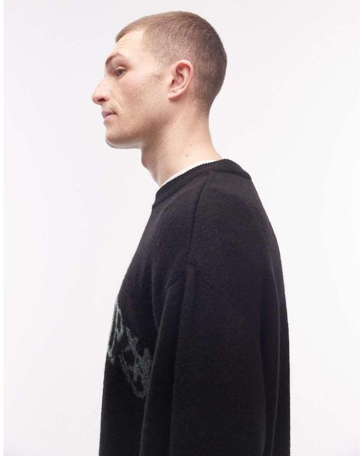 Carhartt Blue Commuting Tales Knitted Jumper for men