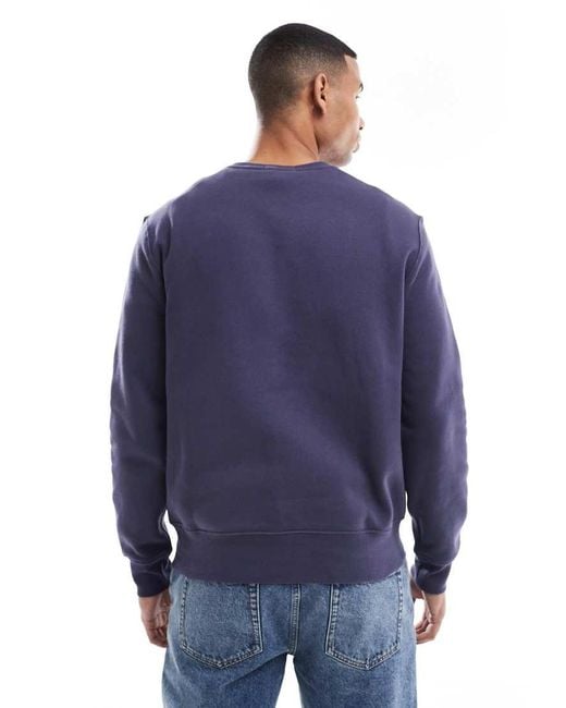 Sudadera Con Estampado De Polo Bear Con Boina De Estilo Clásico De Polo Ralph Lauren de hombre de color Blue
