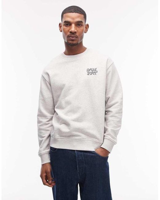 Parlez Gray Verge Sweatshirt for men