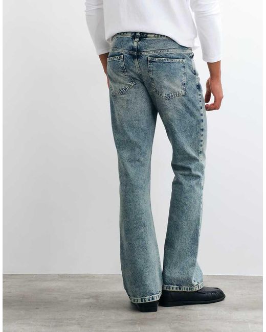 Jeans Bootcut di ASOS in Blue da Uomo