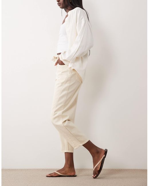 Threadbare Natural – barrel-jeans