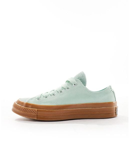 Converse Blue Chuck 70 Ox Trainers