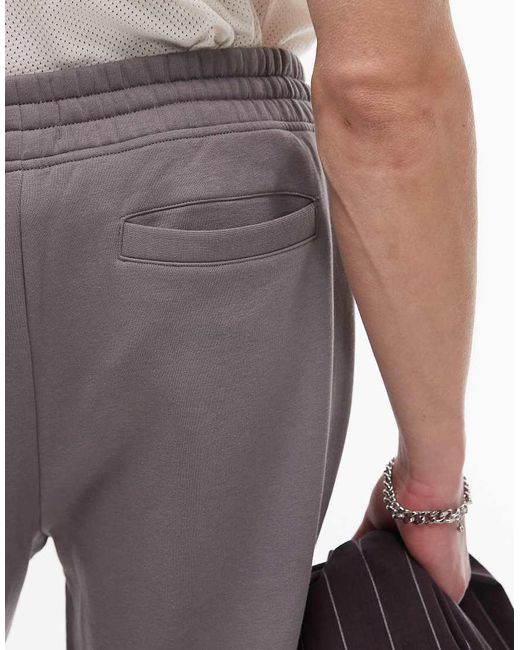 Topman Gray baggy Fit jogger for men