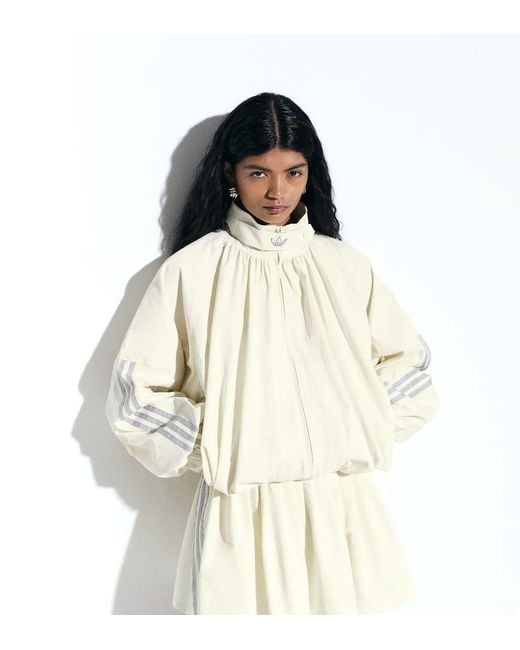adidas Originals x ASOS White Oversized Track Top