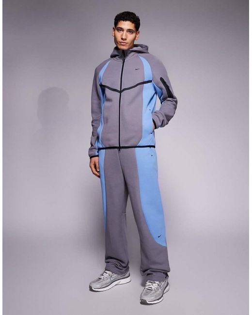 Nike Tech Fleece Pro in het Blue voor heren