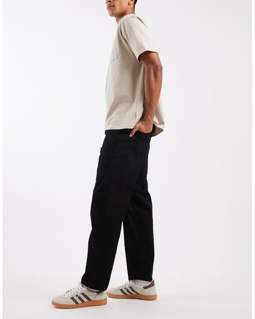 ADPT Black Wide Fit Jean for men