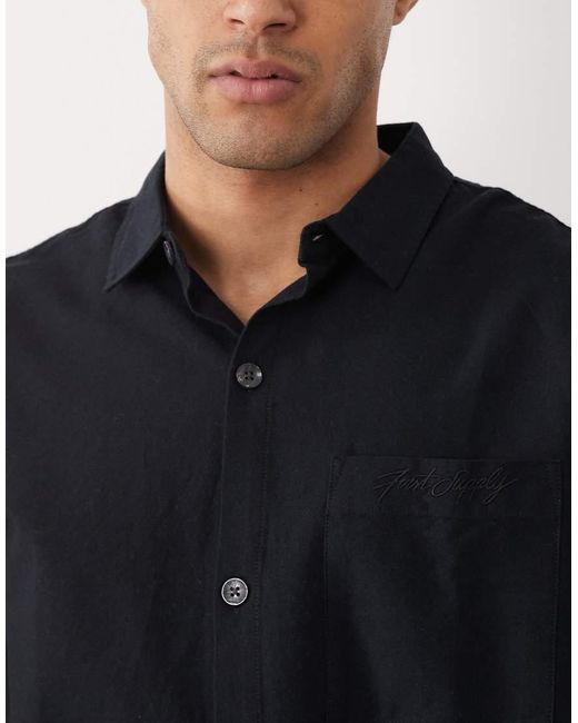 Cotton On Blue Long Sleeve Shirt for men
