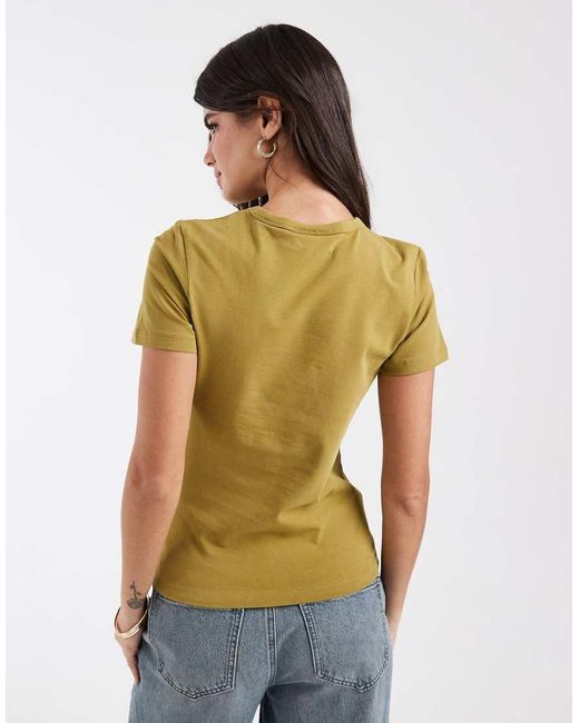 JJXX Green Fitted T-shirt