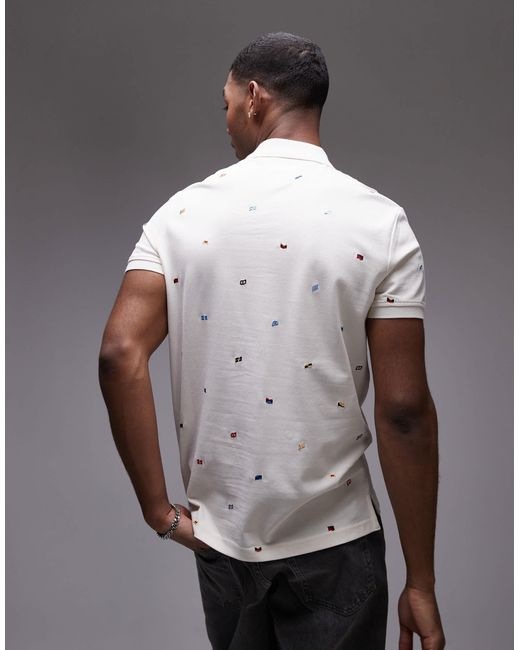 Tommy Hilfiger – polohemd in Gray für Herren
