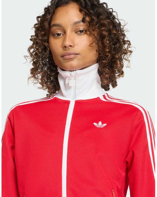 Adidas Originals Red Classic Track Top