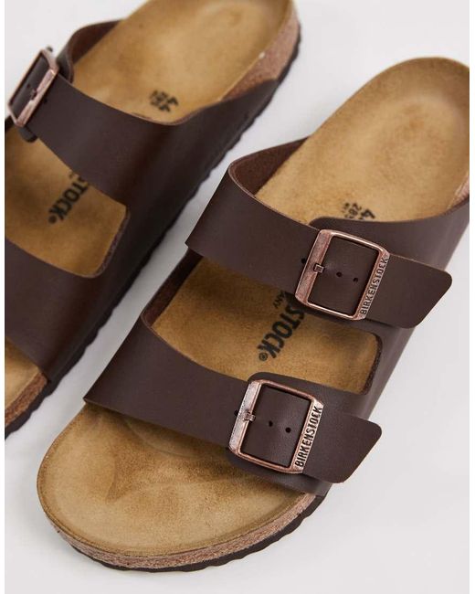 Birkenstock Brown Arizona Regular Fit Birko-flor Sandals