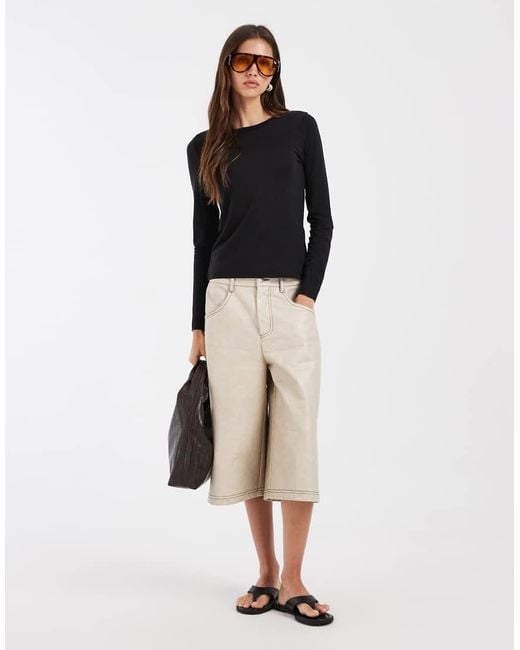 Vero Moda Black Long Sleeve T-shirt