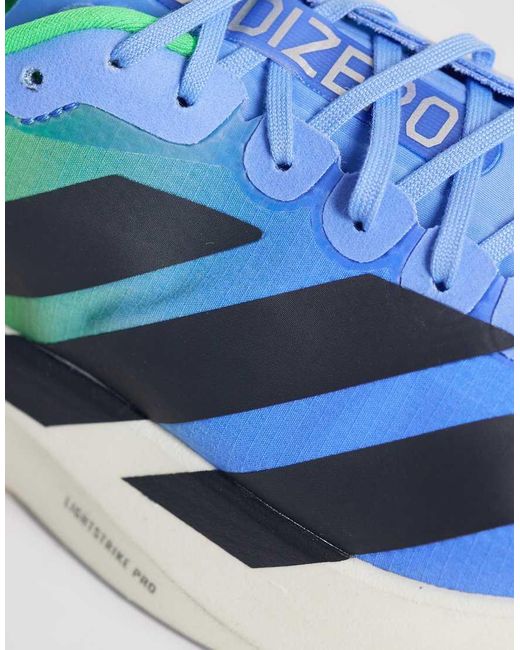 Adidas Originals Blue Adidas Running Adizero Evo Sl Trainers for men