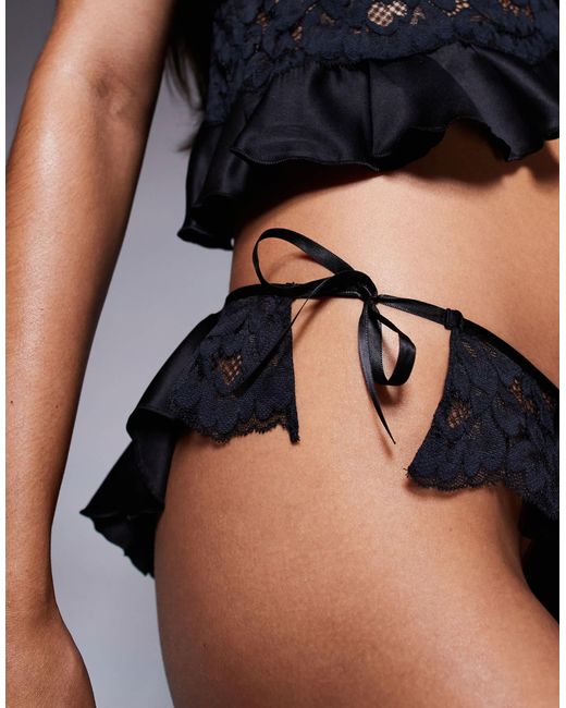 Ann Summers Black Intense Desire Cami Set
