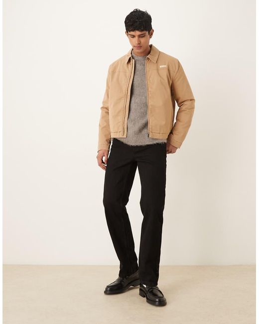 Calvin Klein Natural Relaxed Fit Workwear Jacket for men