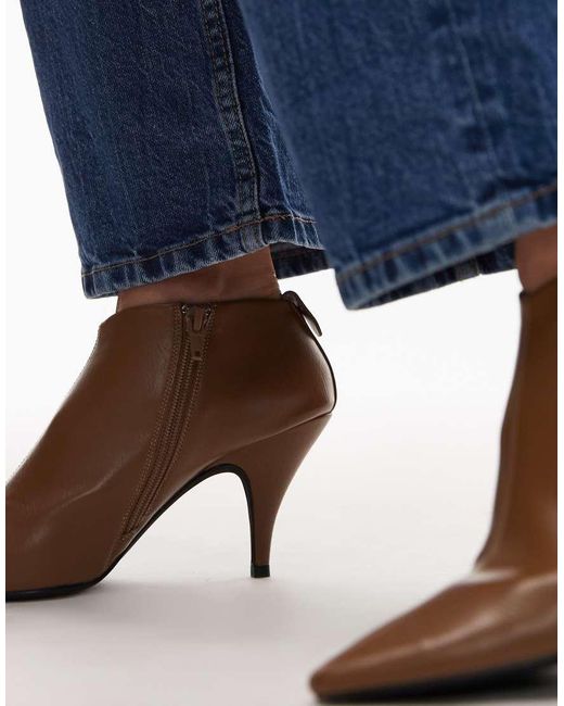 Jeffrey Campbell Blue Heeled Ankle Boots