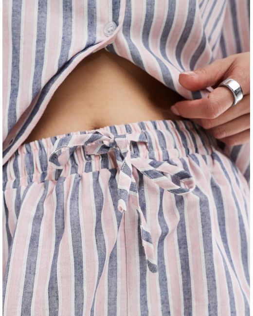 Short Threadbare en coloris Pink