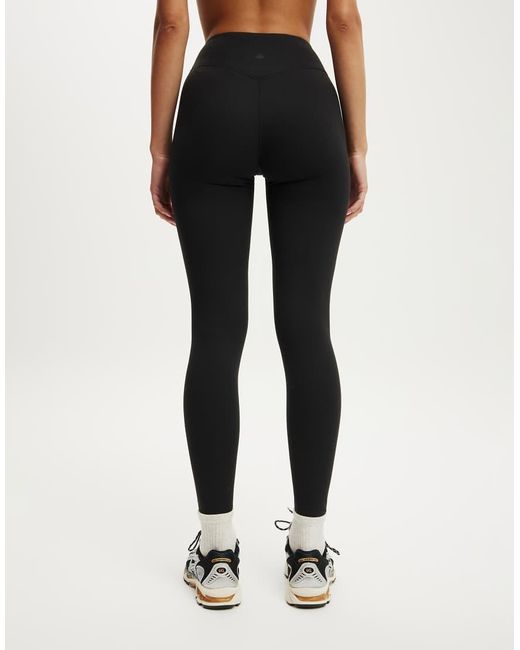 Cotton On Black Ultra Soft Contour Full Length Tight