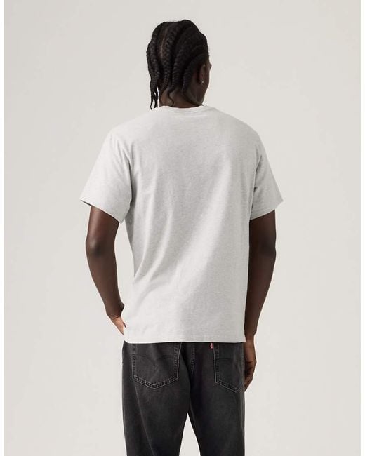 Levi's White Essential Pocket T-Shirt for men