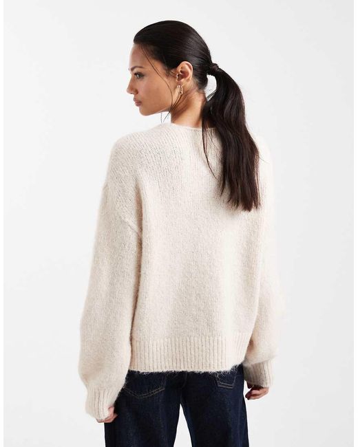 ONLY Natural Tie Front Cardigan