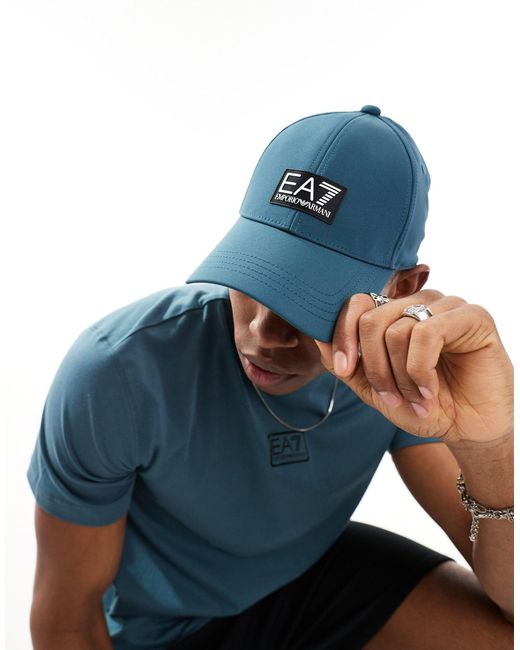 EA7 Armani – – baseballkappe in Blue für Herren
