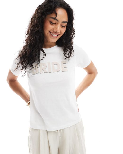 JJXX White Bride Tee