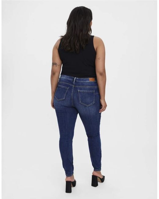 Vero Moda Blue Slim Fit Jeans