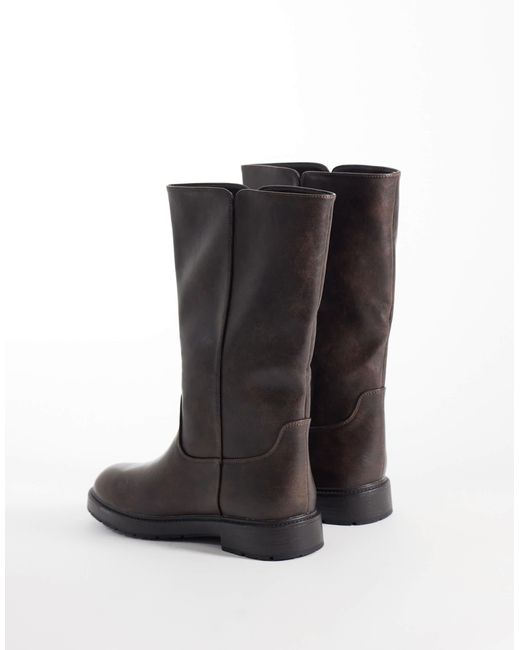 SEQWL Black Mickey schlupf-stiefeletten