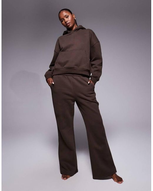 SIMMI Brown Maeve Essentials Hoodie