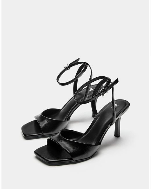 Pull&Bear White – sandalen