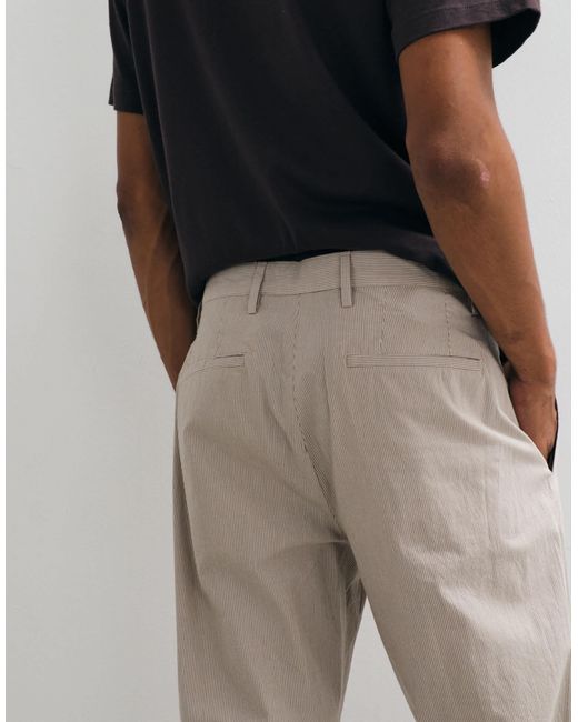 Mango Multicolor Straight Trouser for men