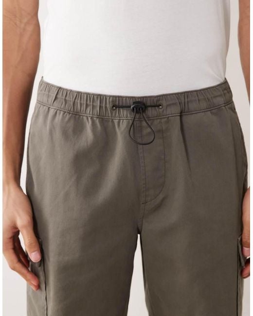 ASOS Natural Cargo Shorts for men