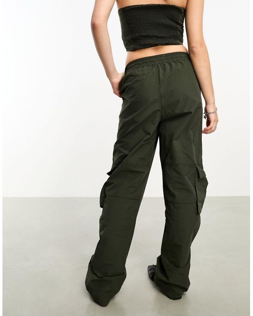 JJXX Green Relaxed Fit Cargo Trousers Co-ord