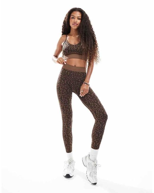ONLY Naadloze Legging in het White