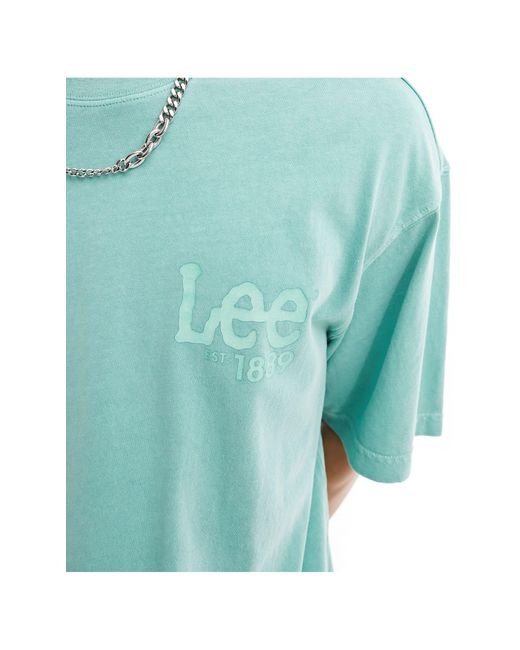 T-shirt ample avec logo au dos - clair Lee Jeans pour homme en coloris Blue