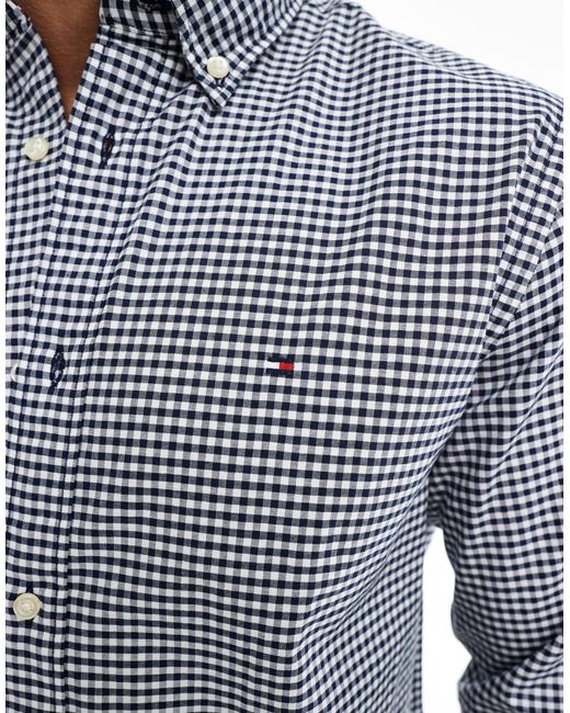 Tommy Hilfiger Blue Regular Oxford Shirt for men