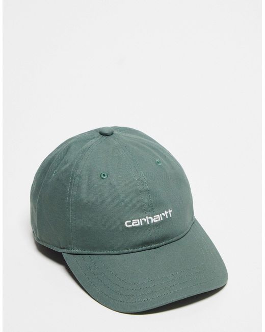 Cappellino con scritta di Carhartt in Green