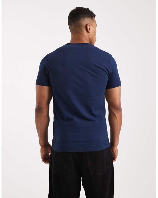 Pack De 2 Camisetas De Color Azul Marino Y Blanco Con Etiqueta Del Logo De Levi's de hombre de color Multicolor